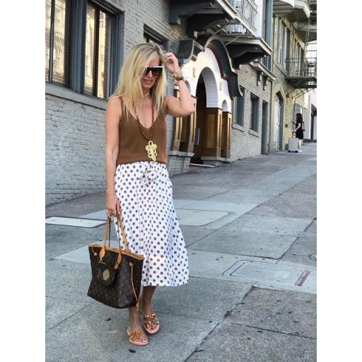 Falda Lunares Camel (Ref. 1366) [3]