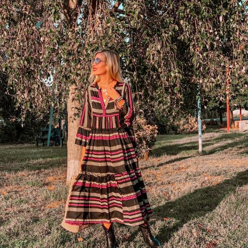 Vestido Maxi Black Greece (Ref.4170)