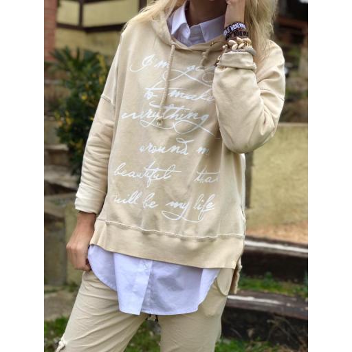 Sudadera Letters (Ref. 1891)