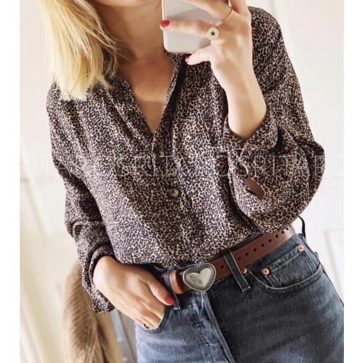 Blusa Mini Leopardo (Ref.1836)