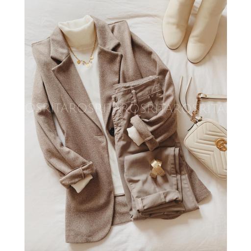 Blazer Franela Vichy (Ref.3126)
