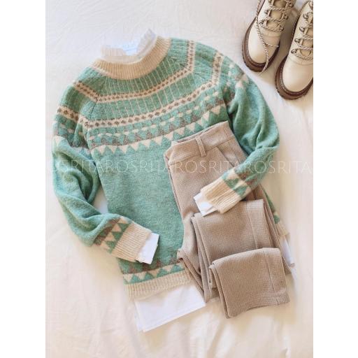 Pantalón Pitillo Vichy (Ref. 3072) [1]