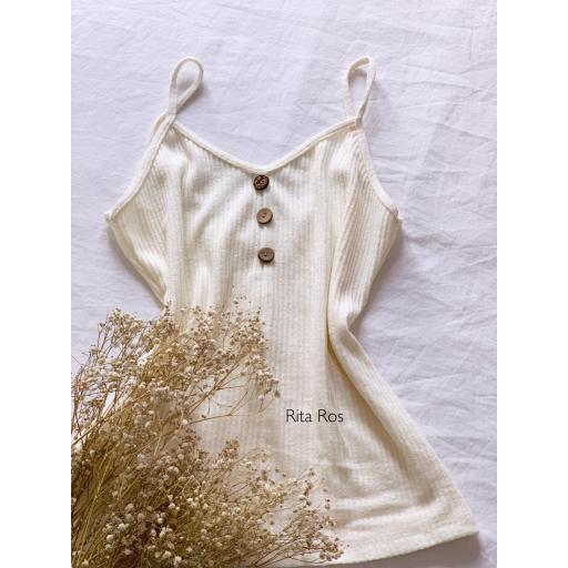 Top canalé Botones (Ref. 1659)