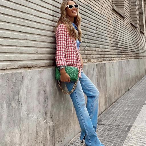 Chaqueta White & Fúcsia Tweed (Ref.5768) [2]