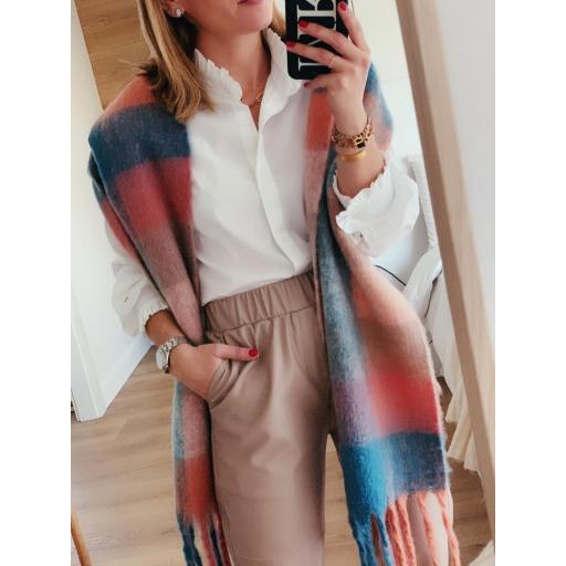 Bufanda Mohair Cuadros ( Ref.4751) [1]