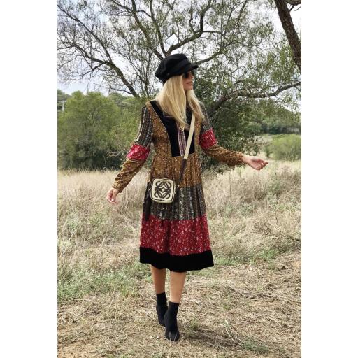 Vestido Patchwork (Ref. 1635)