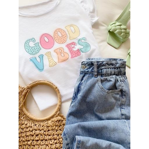 Camiseta Good Vibes (Ref.3356)