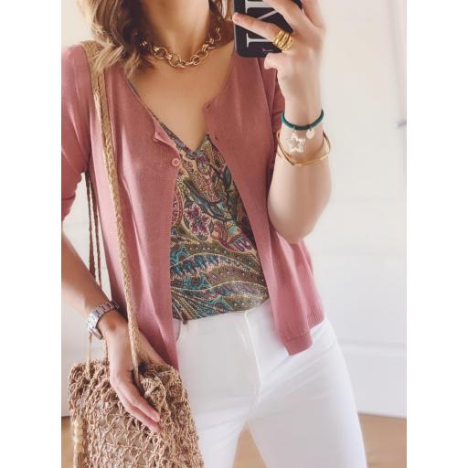 Cárdigan Manga Corta (Ref.3330) [2]