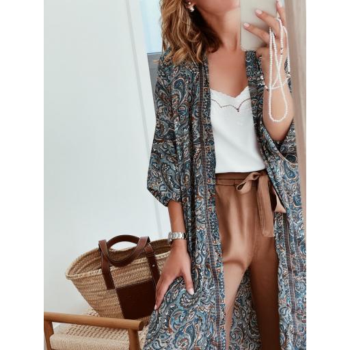 Kimono Blue Paisley (Ref. 5641)