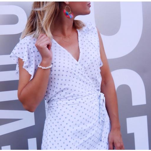 Vestido Grey Dots (Ref.1561)