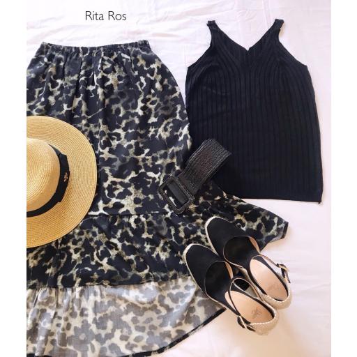 Falda Asimétrica Animal Print (Ref. 1575) [1]