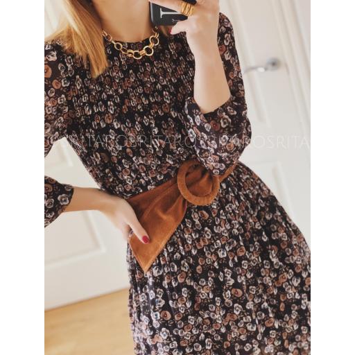 Vestido Mini Plisados (Ref.3081)