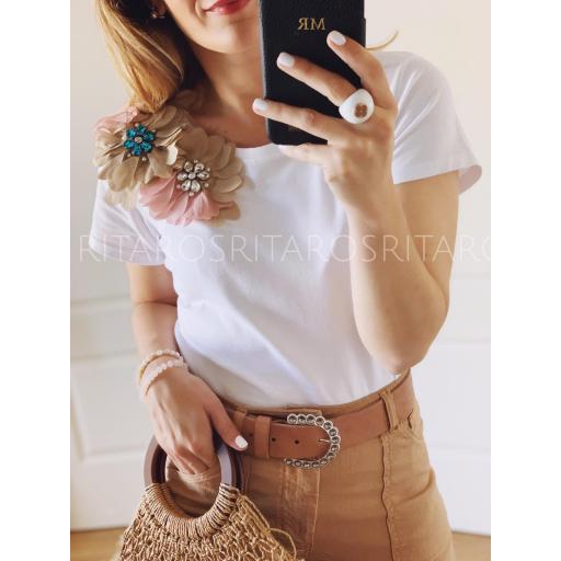 Camiseta Flor (Ref. 2043)