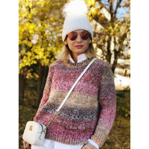 Jersey Jaspeado Tonos Rosas (Ref. 1063) [1]