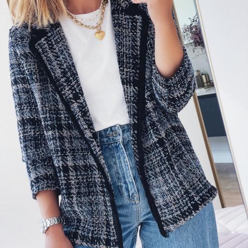 Chaqueta Tweed Blue Marine (Ref.5797) [2]