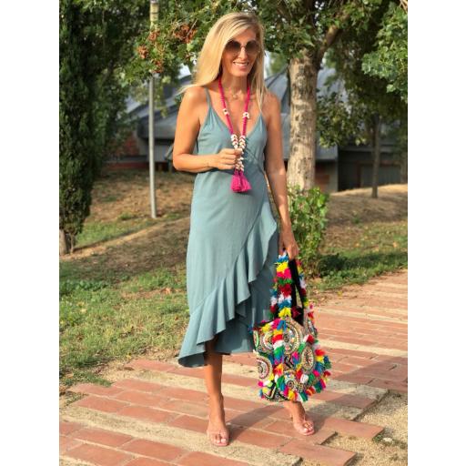 Vestido Volante Asimétrico (Ref. 1616) [1]