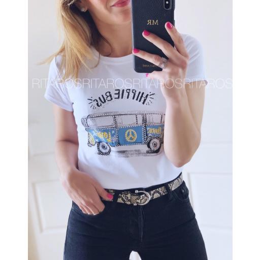 Camiseta Hippie Bus (Ref. 2014)