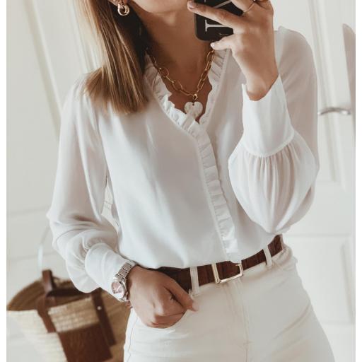 Blusa Pico & Volantes (Ref.3228) [1]