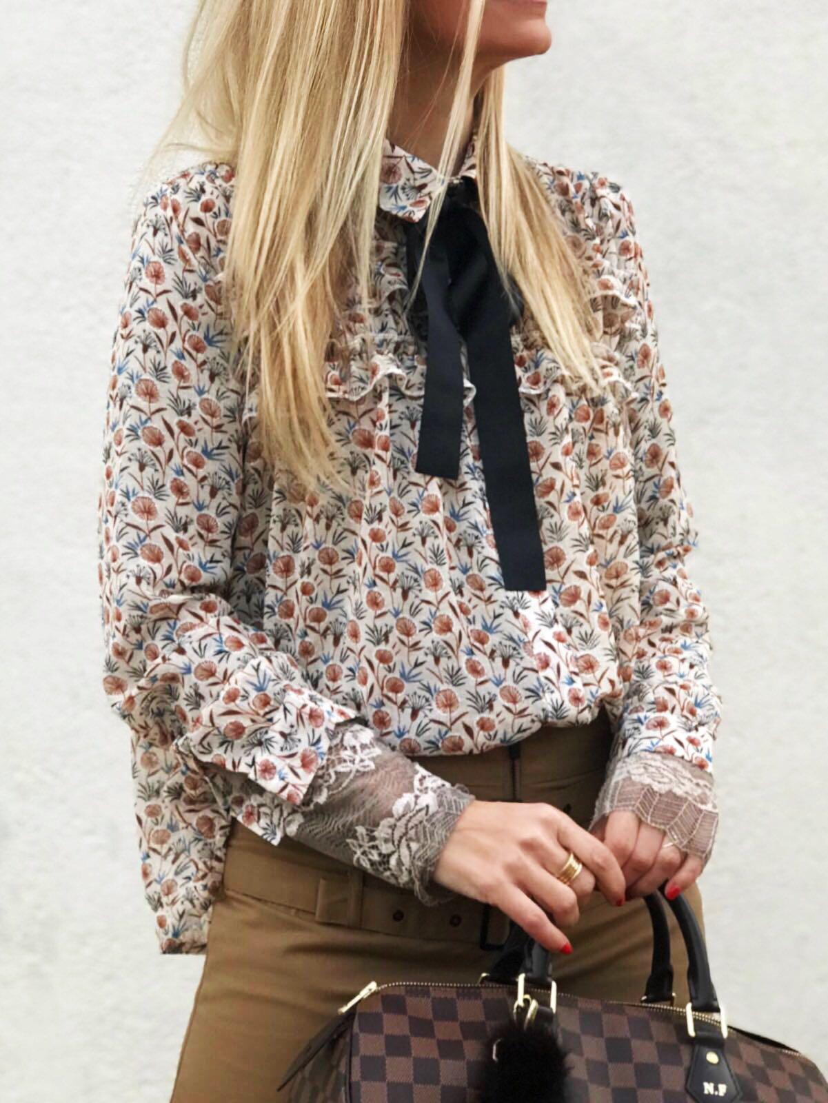 Blusa de Gasa Lazo (Ref. 1102)