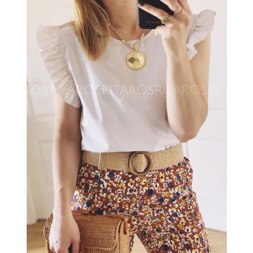 Pantalón Camel & Flowers (Ref.2177) [2]