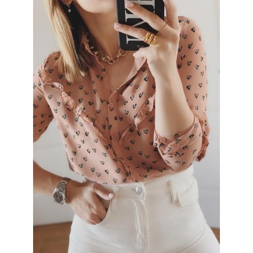 Camisa Soft Pink Hearts (Ref.3256) [1]
