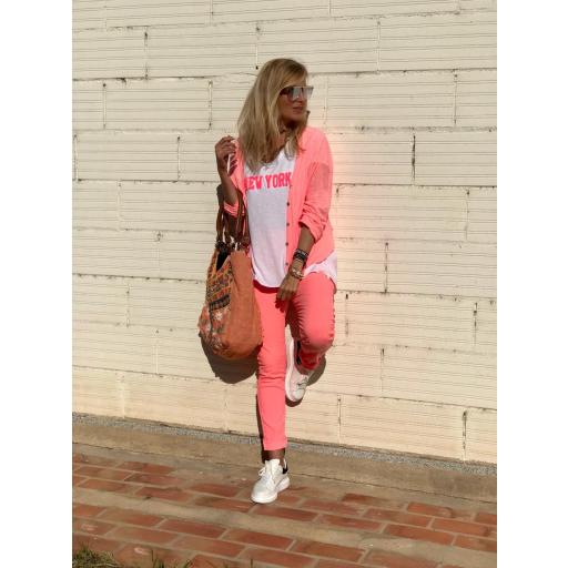 Chaqueta Lino Flúor (Ref.1977) [1]