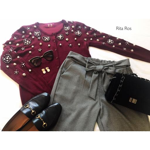 Chaqueta Punto Perlas (Ref. 1043)