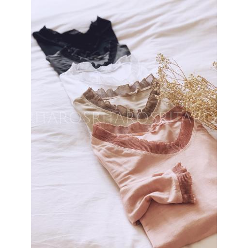 Camiseta Plisada (Ref. 1824)