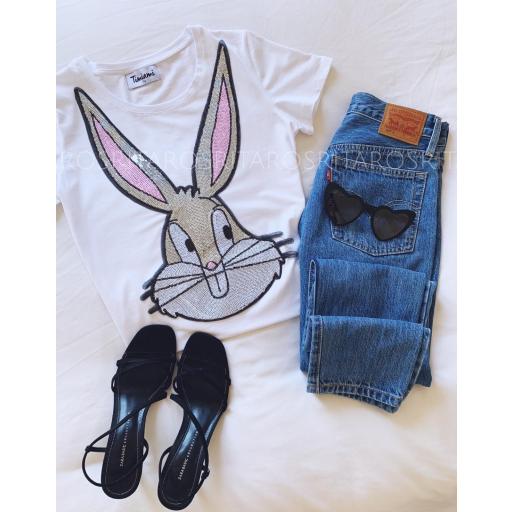 Camiseta Rabbit Lentejuelas (Ref. 2118)