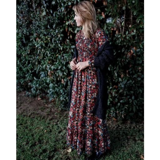 Vestido Black & Burgundy (Ref.4311) [1]