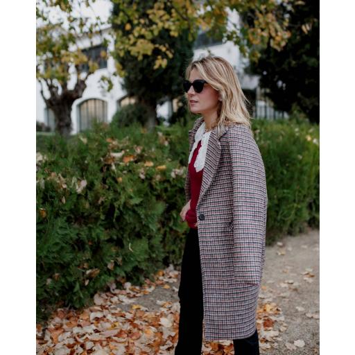 Abrigo Vichy Burgundy (Ref. 4300) [1]