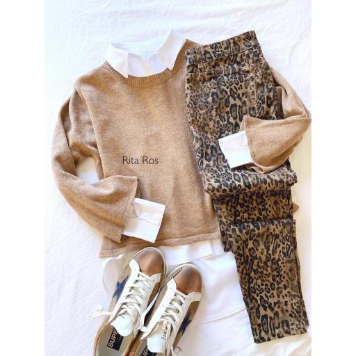 Pantalón Leopard Camel (Ref. 1669) [3]