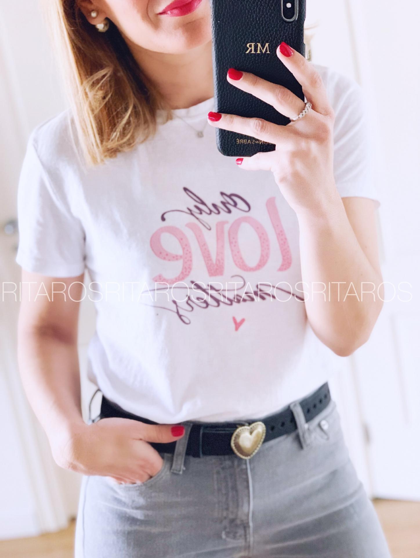 Camiseta "Only Love" (Ref. 1899)