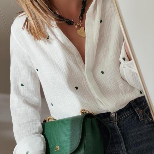 Camisa Bambula Green (Ref.6154)