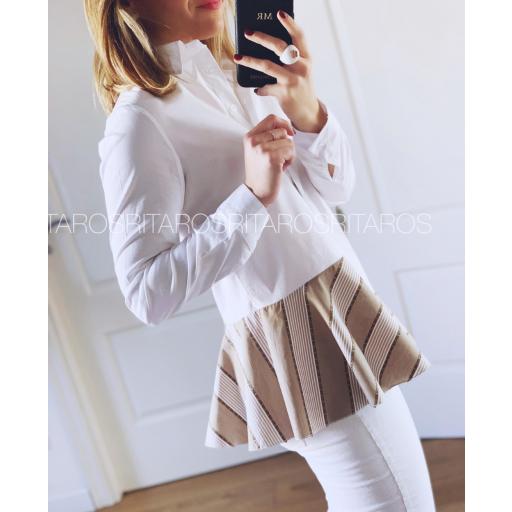 Camisa Volante Rayas (Ref. 1852)