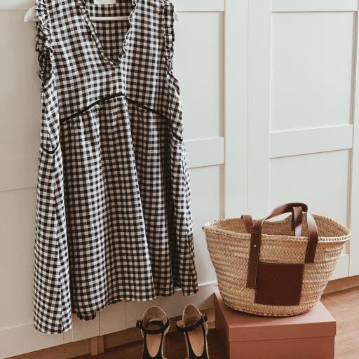 Vestido Vichy Pico (Ref.4059)