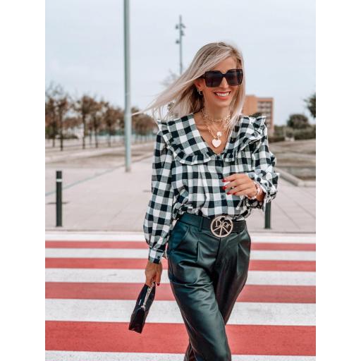 Blusa Acampanada Vichy (Ref.4329) [1]