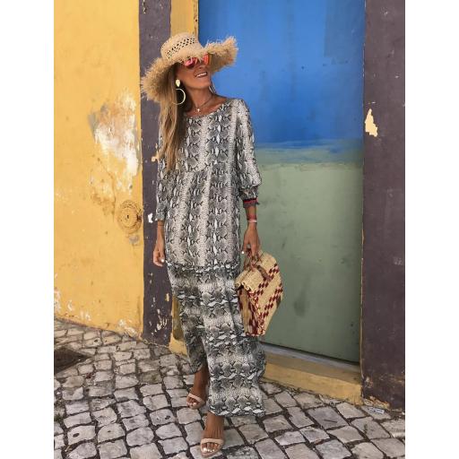 Vestido Seda Animal Print (Ref. 1594)