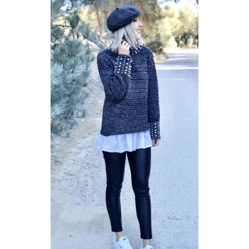 Jersey Jaspeado Perlitas Cuello y Mangas (Ref. 1142) [1]