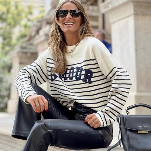 Jersey Navy Amour (Ref.6385) [1]