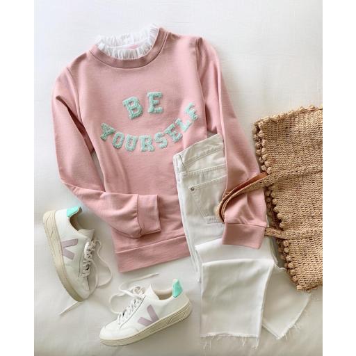 Sudadera Be Yourself Cuello (Ref.4335)