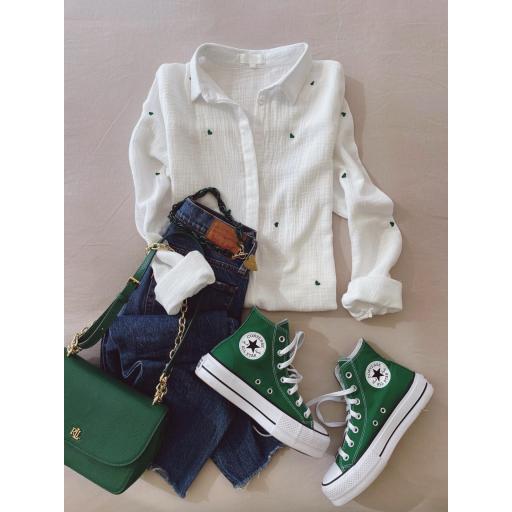 Camisa Bambula Green (Ref.6154) [1]