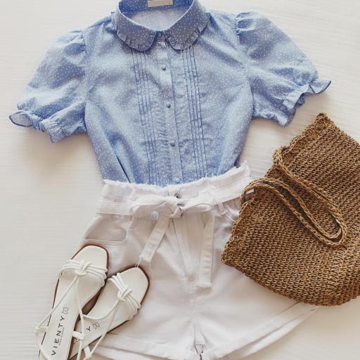 Blusa Blue Dots (Ref.4078)