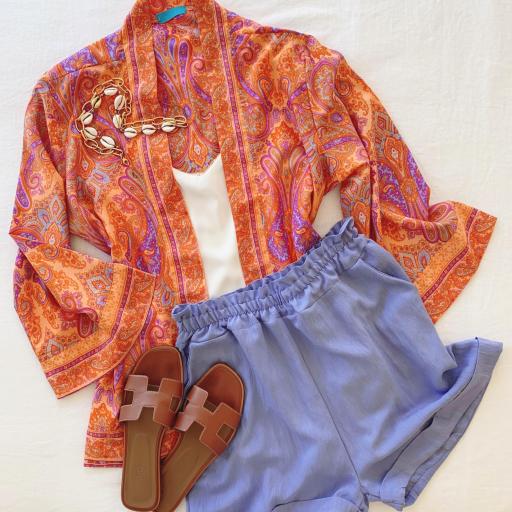Kimono Corto Orange (4133)