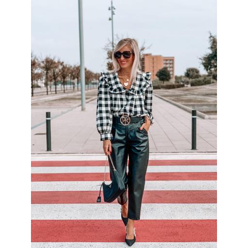 Blusa Acampanada Vichy (Ref.4329) [2]