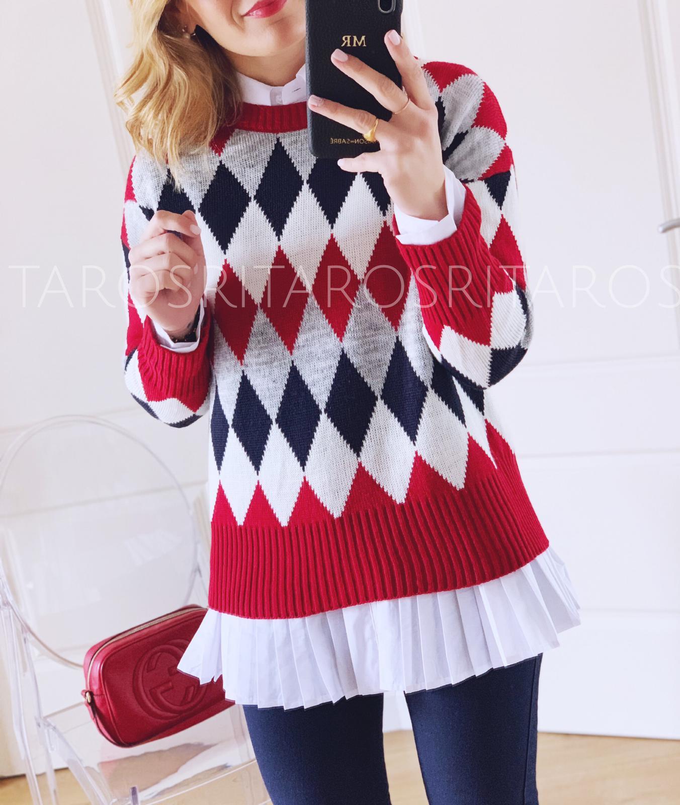 Jersey Rombos Rojo (Ref.1819)