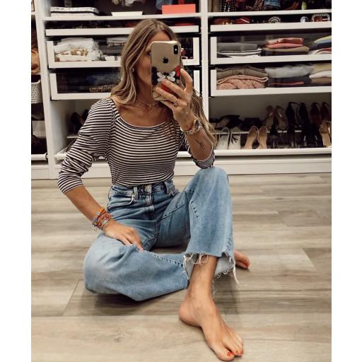 Camiseta Fluída Navy Chic (Ref.3283) [1]