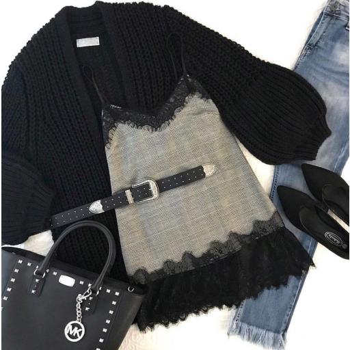 Chaqueta Punto Manga Abullonada (Ref. 1086-B) [2]