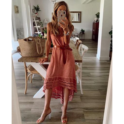 Vestido Tirantes Blonda (Ref.2213) [1]