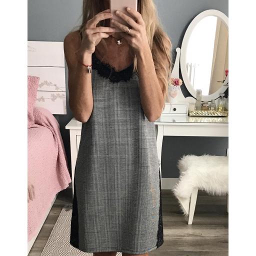 Vestido Lencero Cuadro Gales (Ref. 1092-B) [1]